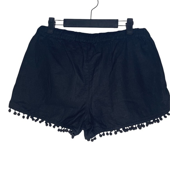 J by J.Crew Womens Shorts Size S Black Short Elastic Waist Pull On Casual Wear - Picture 2 of 8